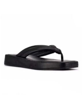 Nine West Platform Thong Sandals